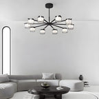 Light Luxury Creative Glass Chandelier