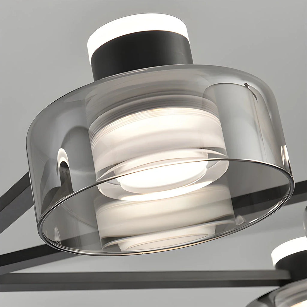 Light Luxury Creative Glass Chandelier