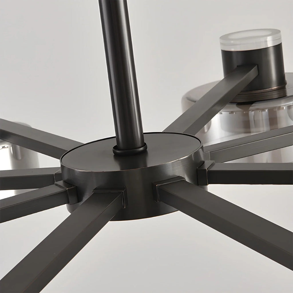 Light Luxury Creative Glass Chandelier