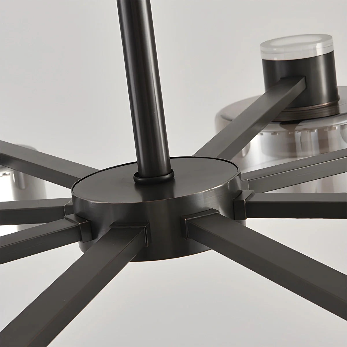 Light Luxury Creative Glass Chandelier