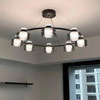 Light Luxury Creative Glass Chandelier