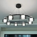 Light Luxury Creative Glass Chandelier