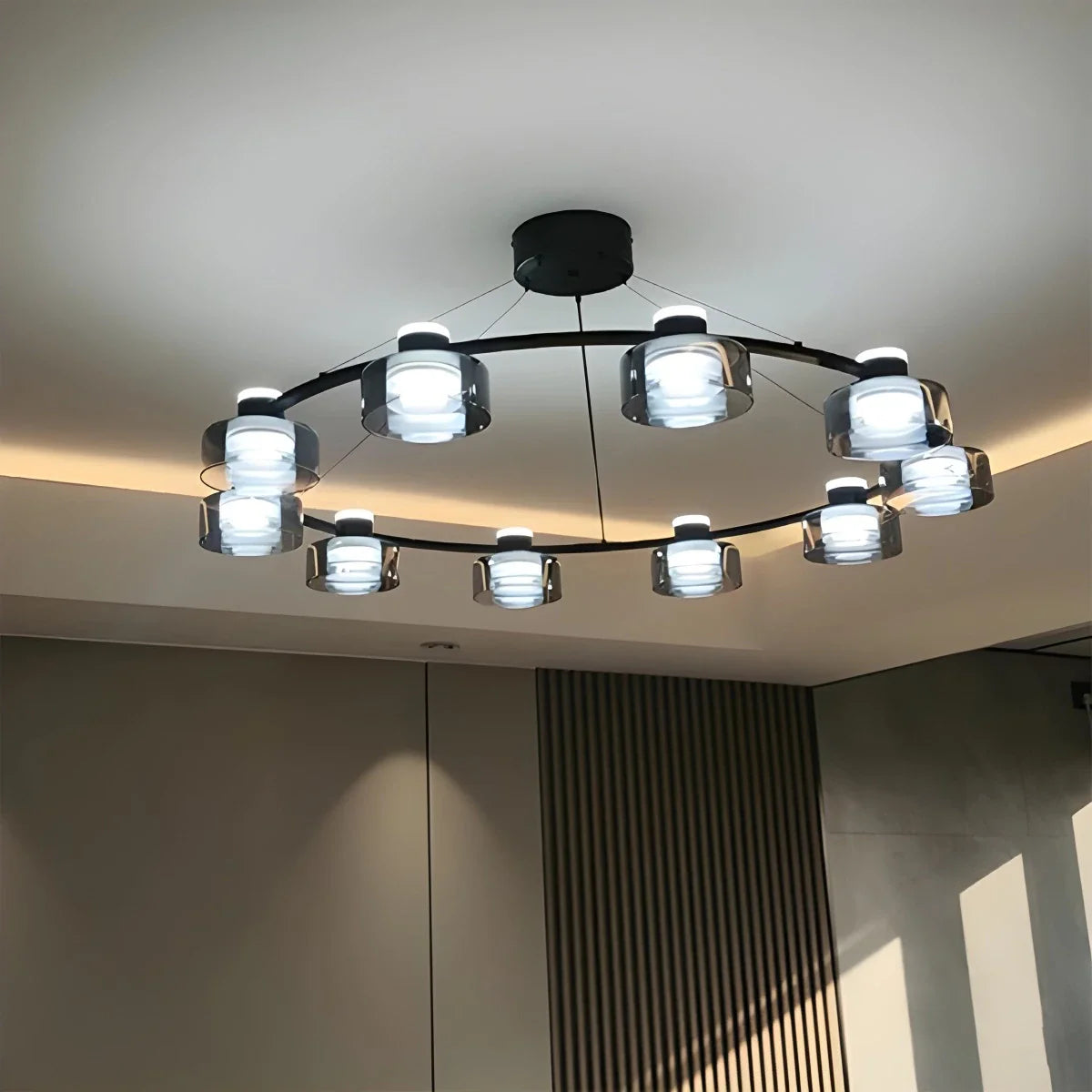 Light Luxury Creative Glass Chandelier