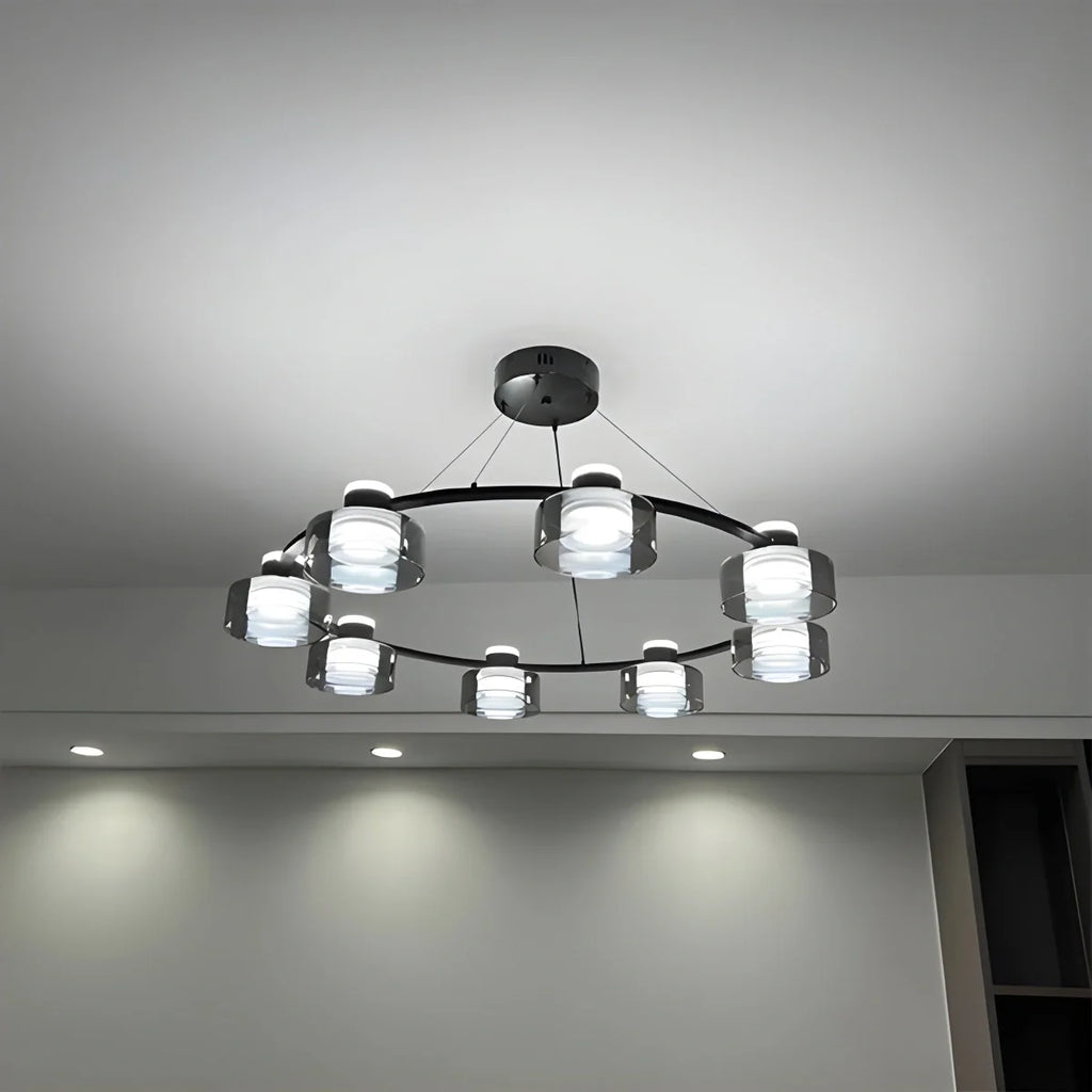 Light Luxury Creative Glass Chandelier