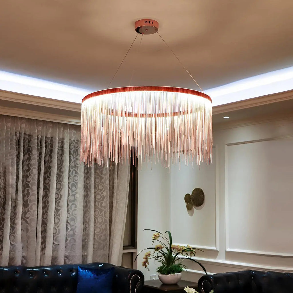 Modern Art Decor Tassel Chandelier