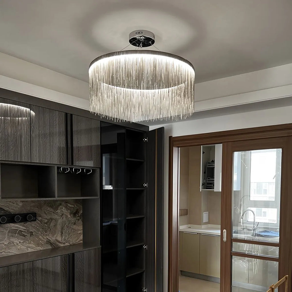 Modern Art Decor Tassel Chandelier