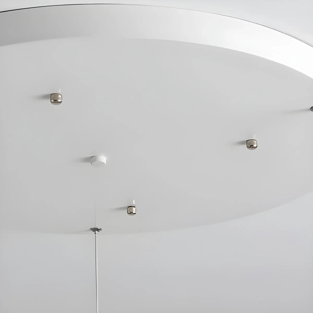 Modern Attic 3D Moon Celestial Chandelier