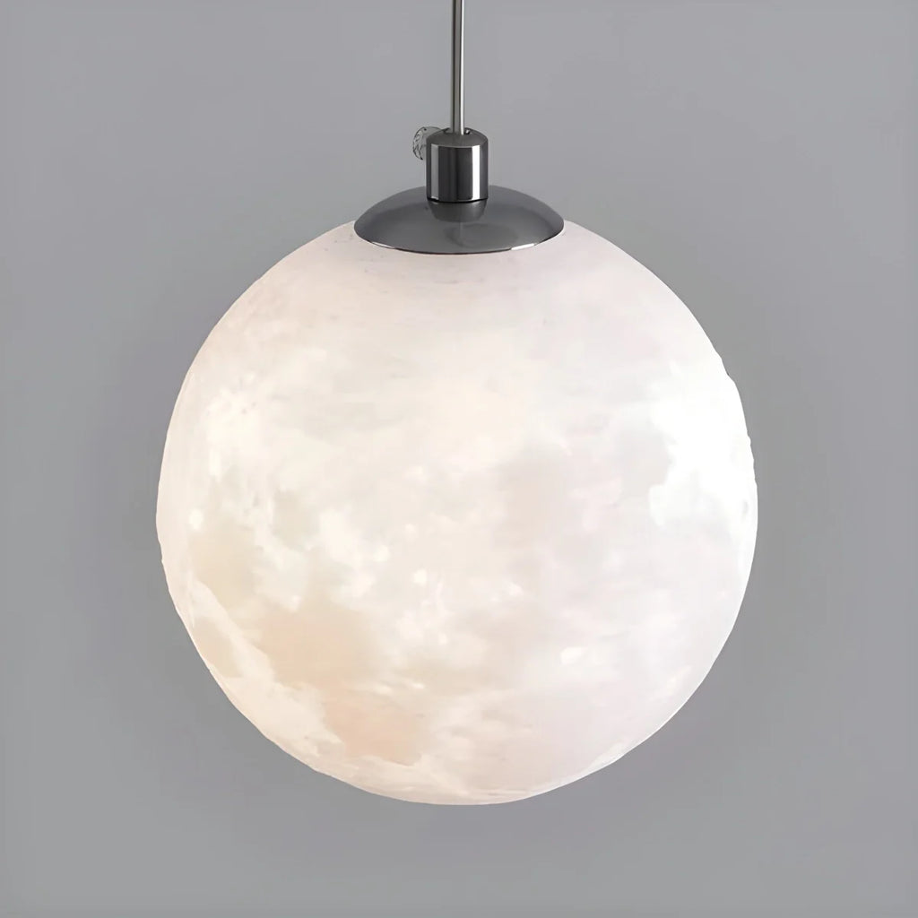 Modern Attic 3D Moon Celestial Chandelier