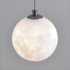 Modern Attic 3D Moon Celestial Chandelier