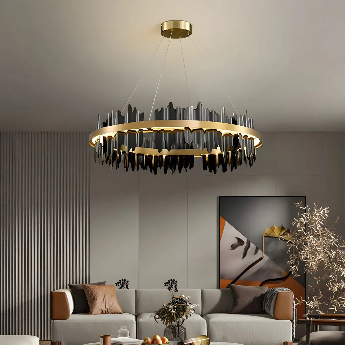 Modern Creative Round Chandelier