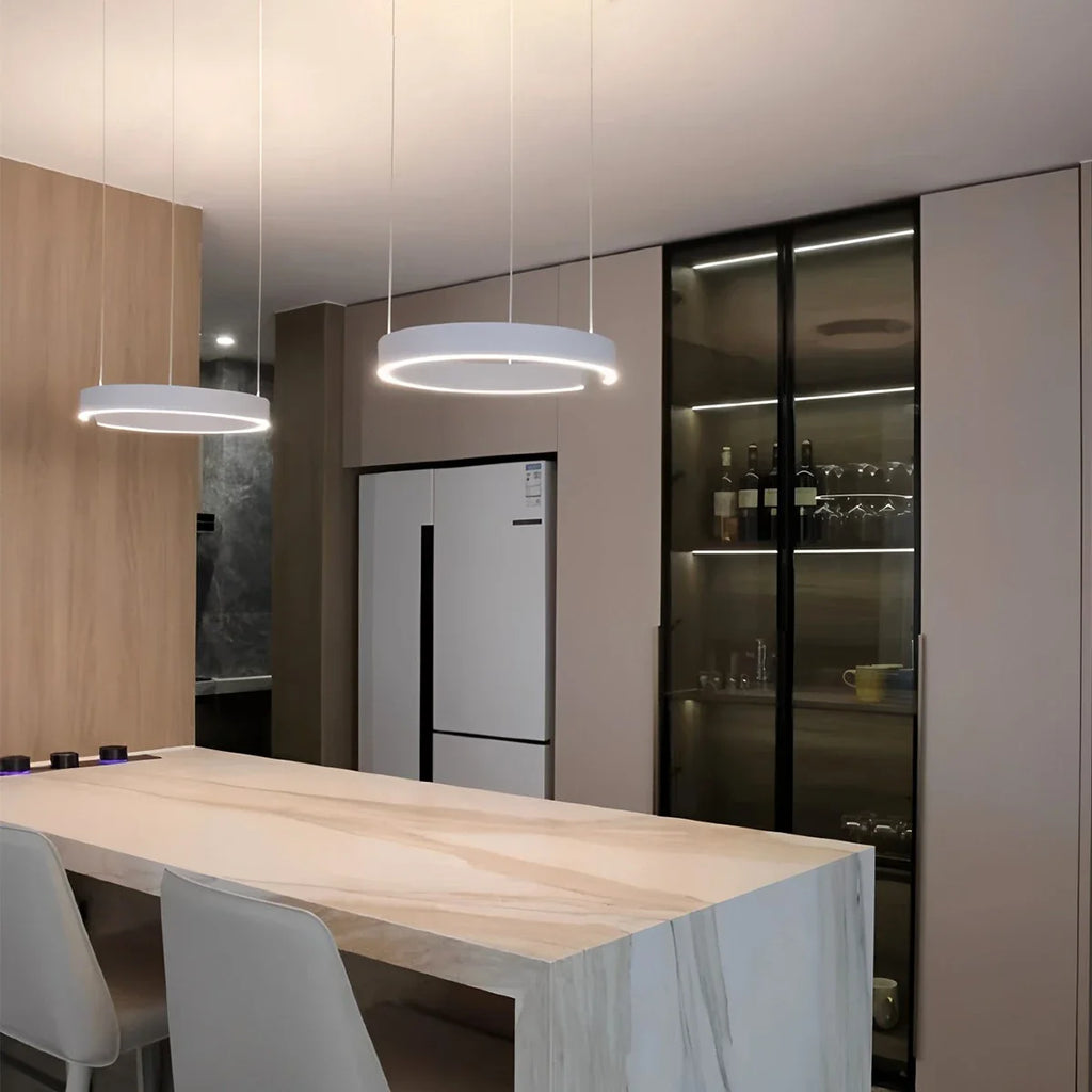 Modern Ring LED Chandelier for Living Room