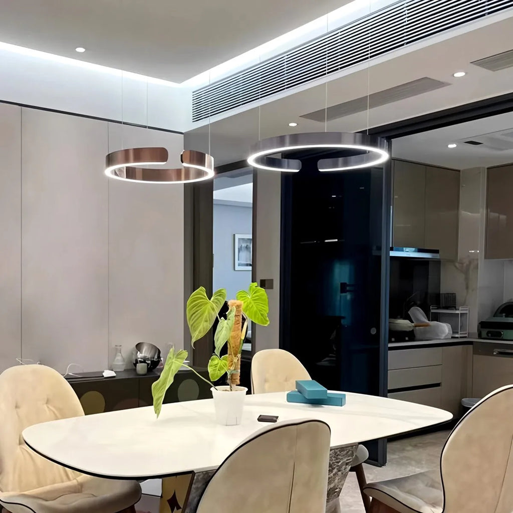 Modern Ring LED Chandelier for Living Room
