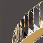 Nordic Circular Villa Crystal Chandelier