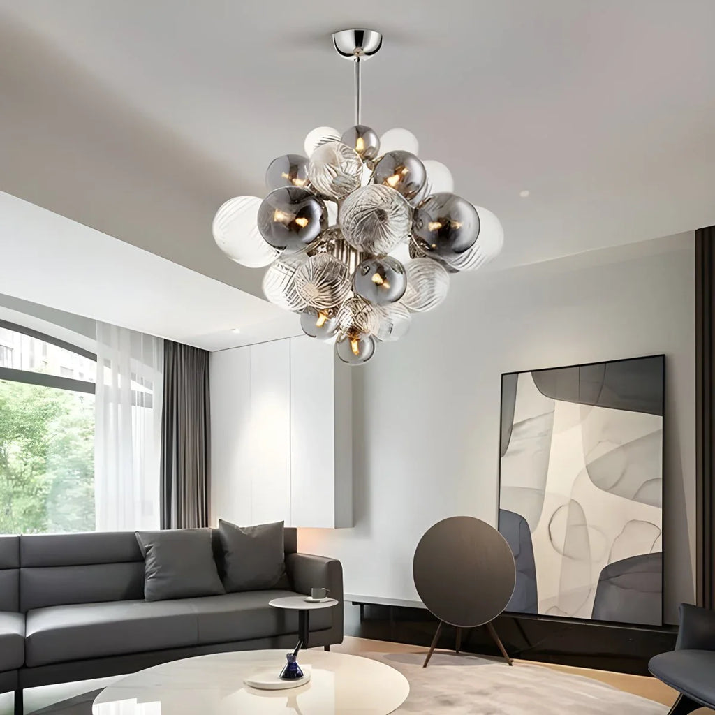 Nordic Glass Bubble Chandelier