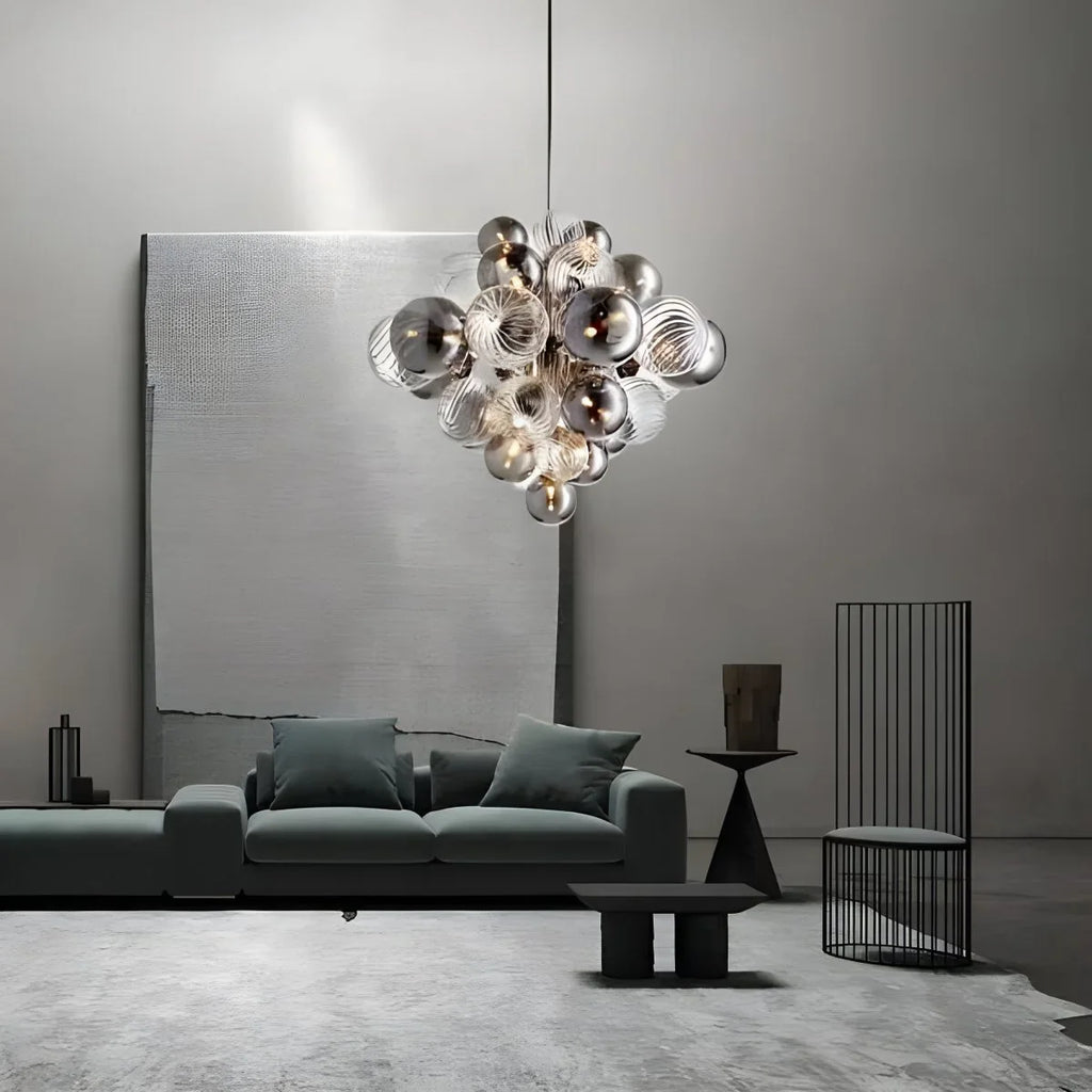 Nordic Glass Bubble Chandelier