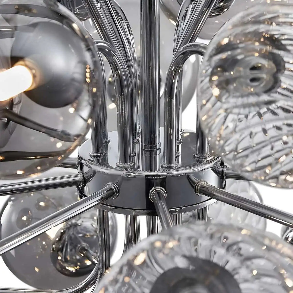 Nordic Glass Bubble Chandelier