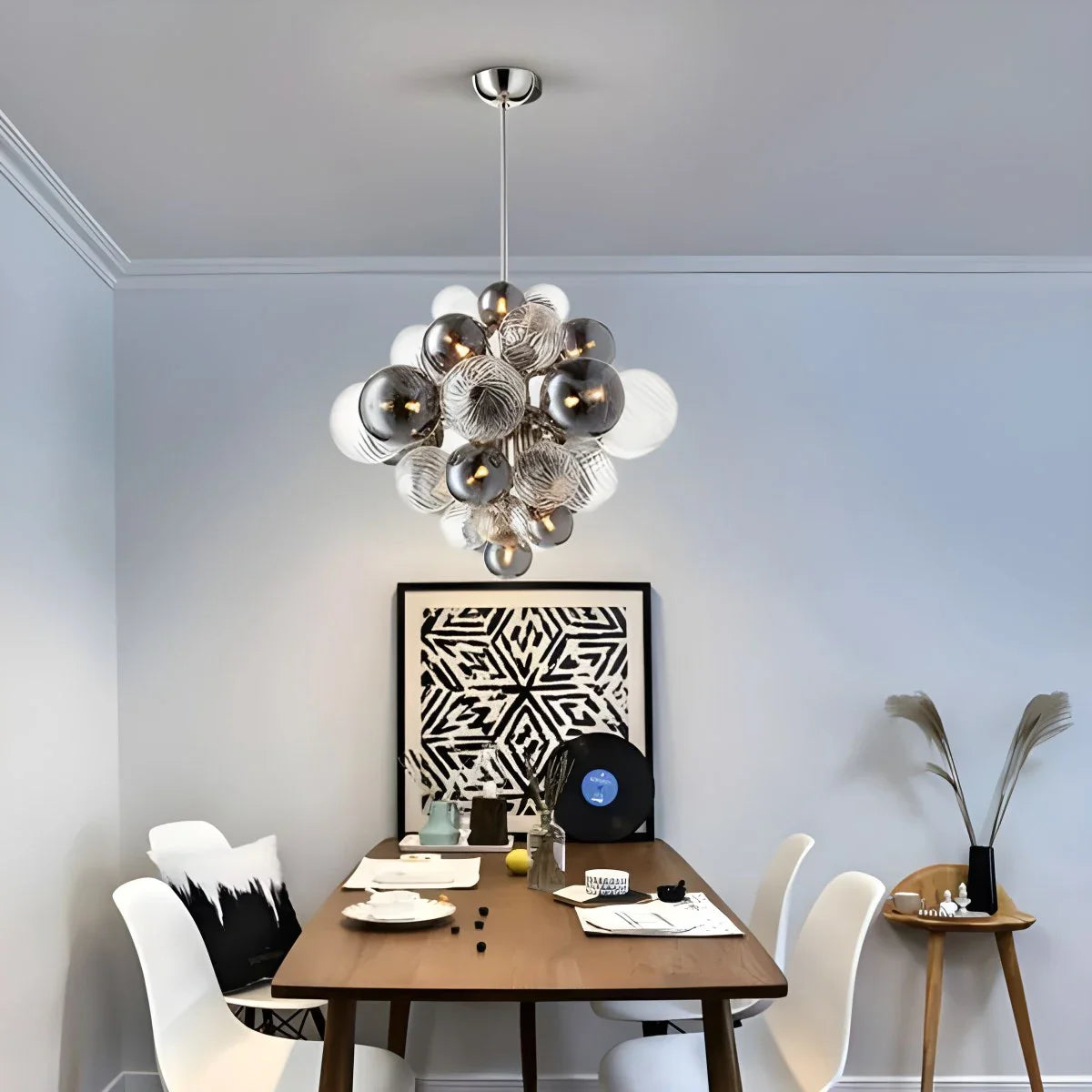 Nordic Glass Bubble Chandelier