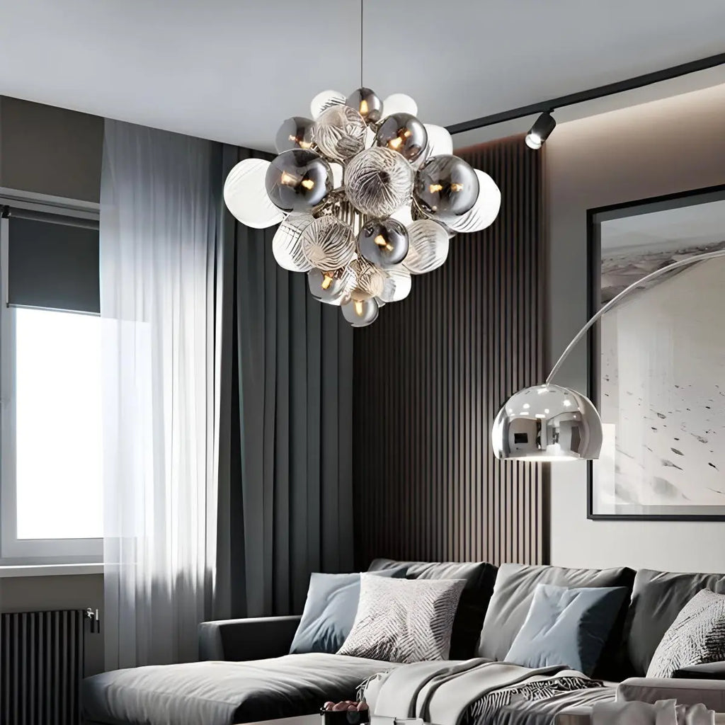 Nordic Glass Bubble Chandelier