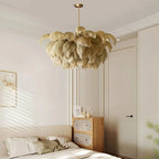 Ostrich Feather Chandelier Multiple Colors Available