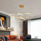 Modern Wireless Ring Chandelier Ceiling Lamp