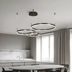 Modern Wireless Ring Chandelier Ceiling Lamp