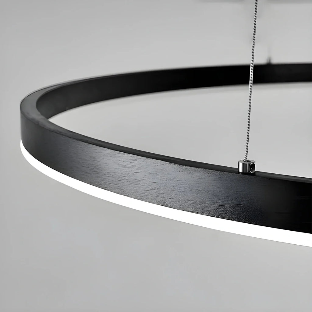 Modern Wireless Ring Chandelier Ceiling Lamp