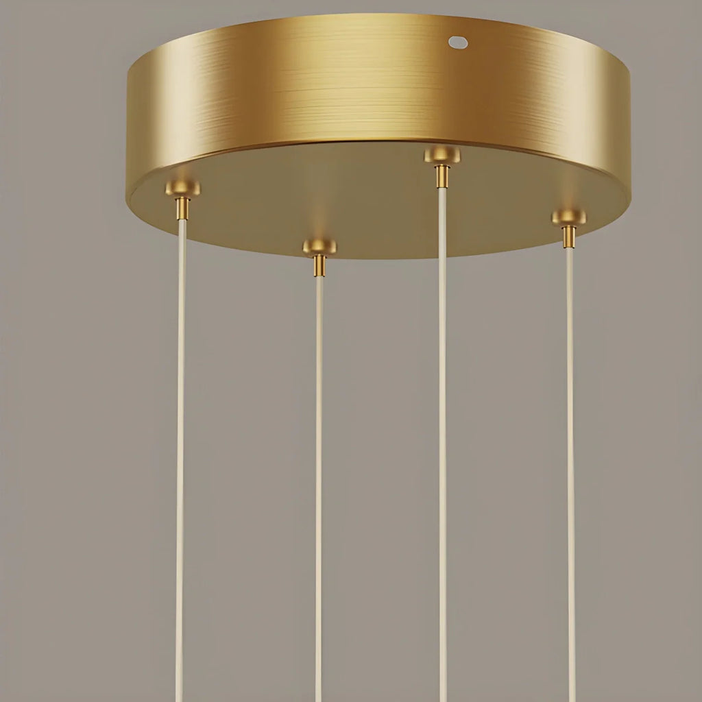 Modern Wireless Ring Chandelier Ceiling Lamp