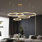 Modern Wireless Ring Chandelier Ceiling Lamp
