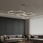 Modern Wireless Ring Chandelier Ceiling Lamp