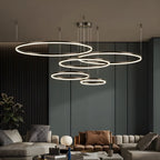 Modern Wireless Ring Chandelier Ceiling Lamp