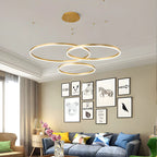 Modern Wireless Ring Chandelier Ceiling Lamp