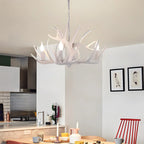 Antler Shape Resin Chandelier for Living Room