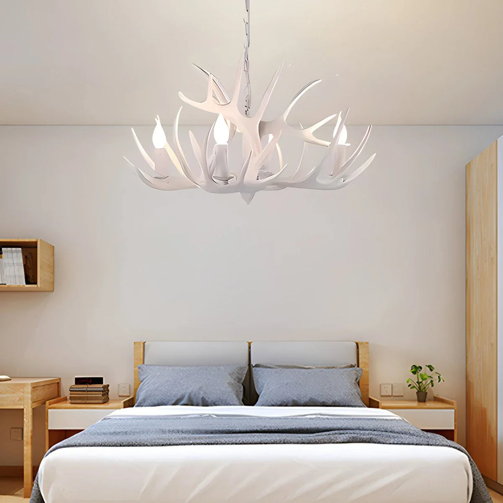 Antler Shape Resin Chandelier for Living Room