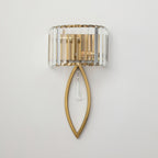 Arc Prismatic Crystal Wall Light