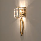 Arc Prismatic Crystal Wall Light