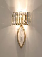 Arc Prismatic Crystal Wall Light