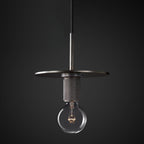 Armed Brass Pendant Lamp