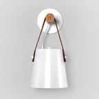 Wooden Stake Wall Light