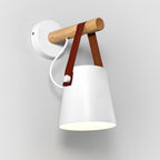 Wooden Stake Wall Light