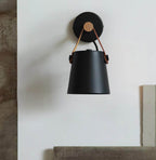 Wooden Stake Wall Light