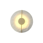 Artistic Brass Alabaster Wall Lamp