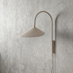 Arum Plug-In Wall Sconce – No-Wire Bedroom & Living Room Light