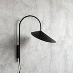 Arum Plug-In Wall Sconce – No-Wire Bedroom & Living Room Light