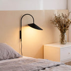 Arum Plug-In Wall Sconce – No-Wire Bedroom & Living Room Light