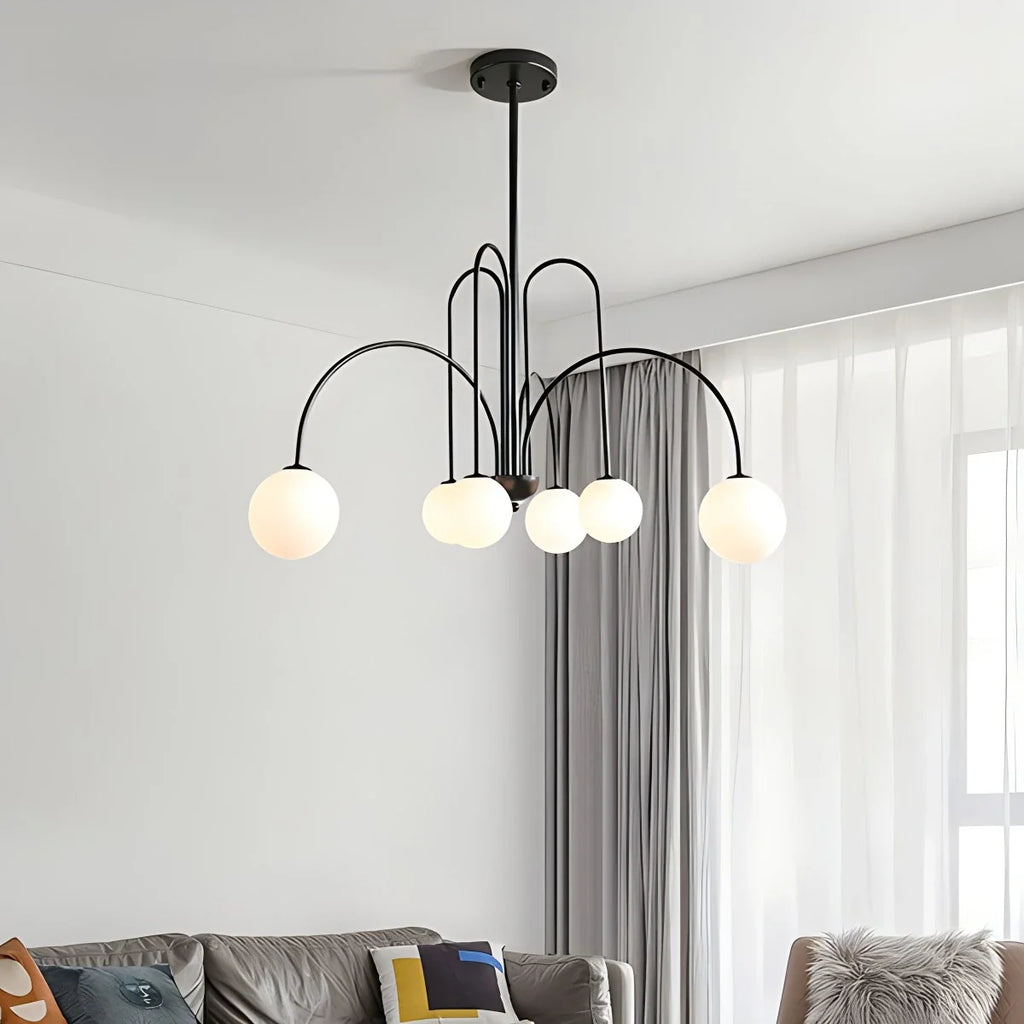 Avi Double Layer Glass Chandelier
