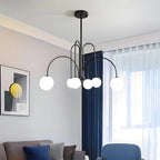 Avi Double Layer Glass Chandelier