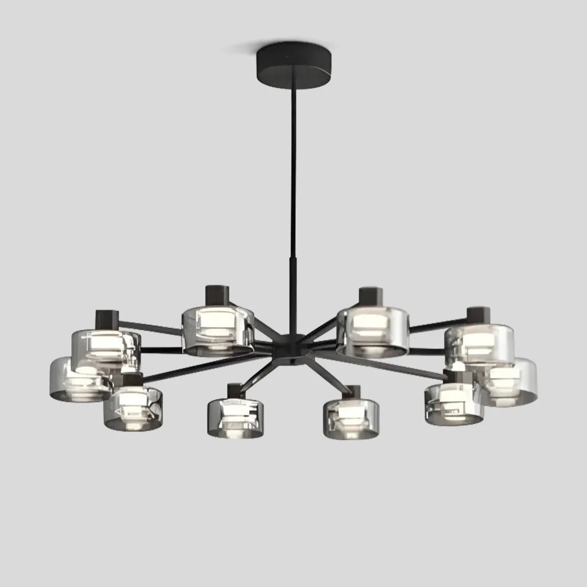 Light Luxury Creative Glass Chandelier