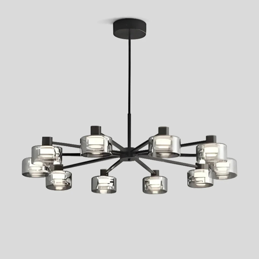 Light Luxury Creative Glass Chandelier