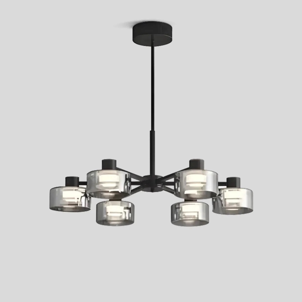 Light Luxury Creative Glass Chandelier