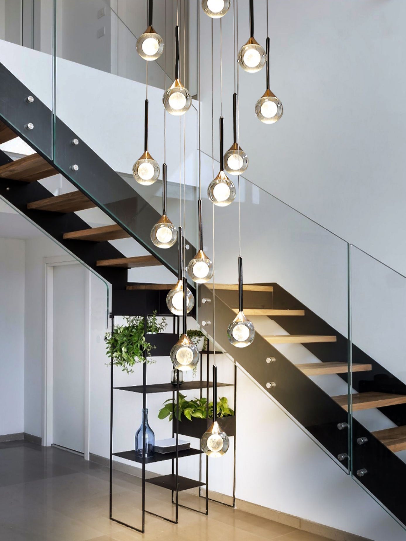 Magical Moon Crystal Pendant Light